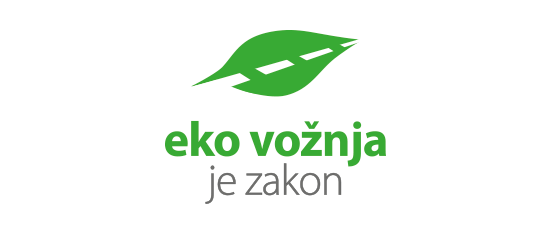 Eko vožnja je zakon - dizajn logotipa projekta