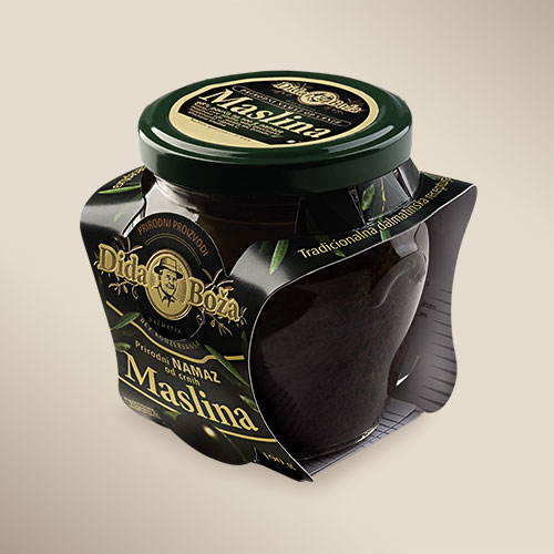 Dizajn ambalaže pakiranja džemova Dida Boža - BERNARDIĆ STUDIO