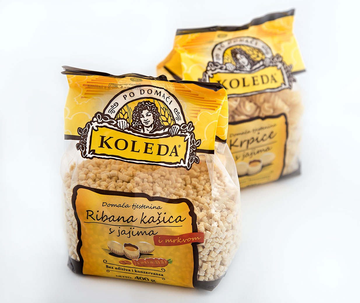 Dizajn ambalaže pakiranja serije proizvoda Koleda - Bernardić studio
