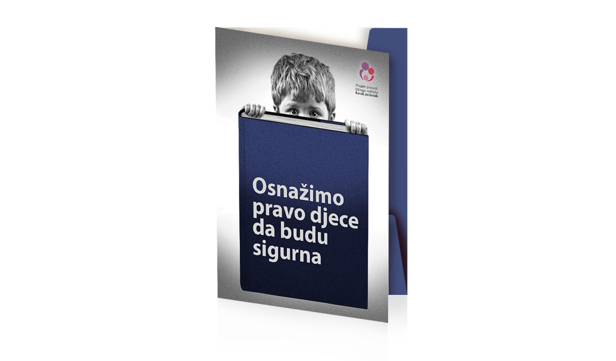 Oblikovanje vizualnog identiteta projekta Osnažimo pravo djece da budu sigurna