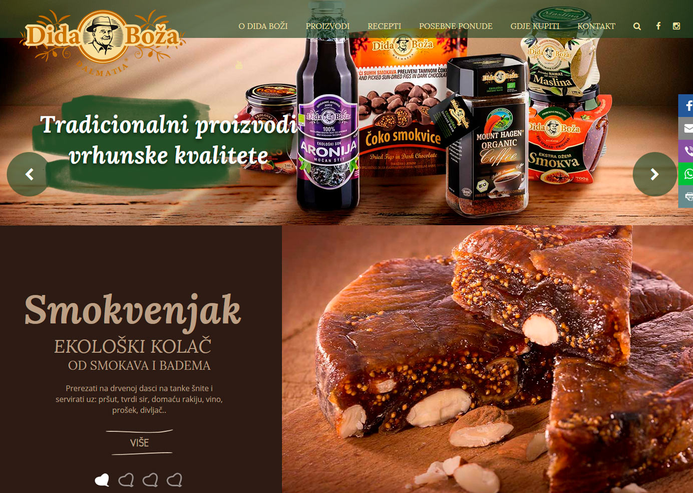 izrada web stranice Dida Boža