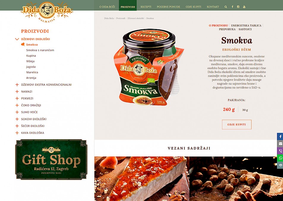 izrada web stranice Dida Boža