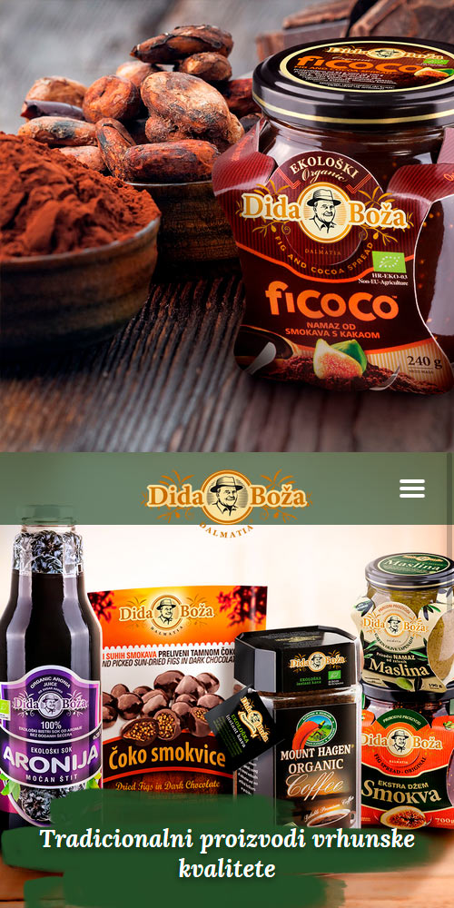 Dizajn i izrada web stranice Dida Boža - BERNARDIĆ STUDIO