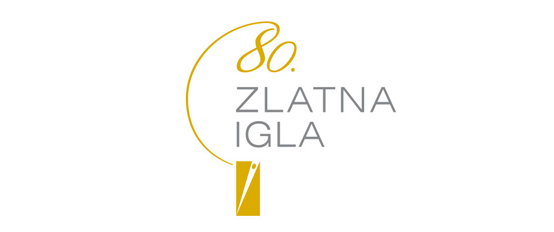 80. Zlatna igla | Oblikovanje logotipa obljetnice