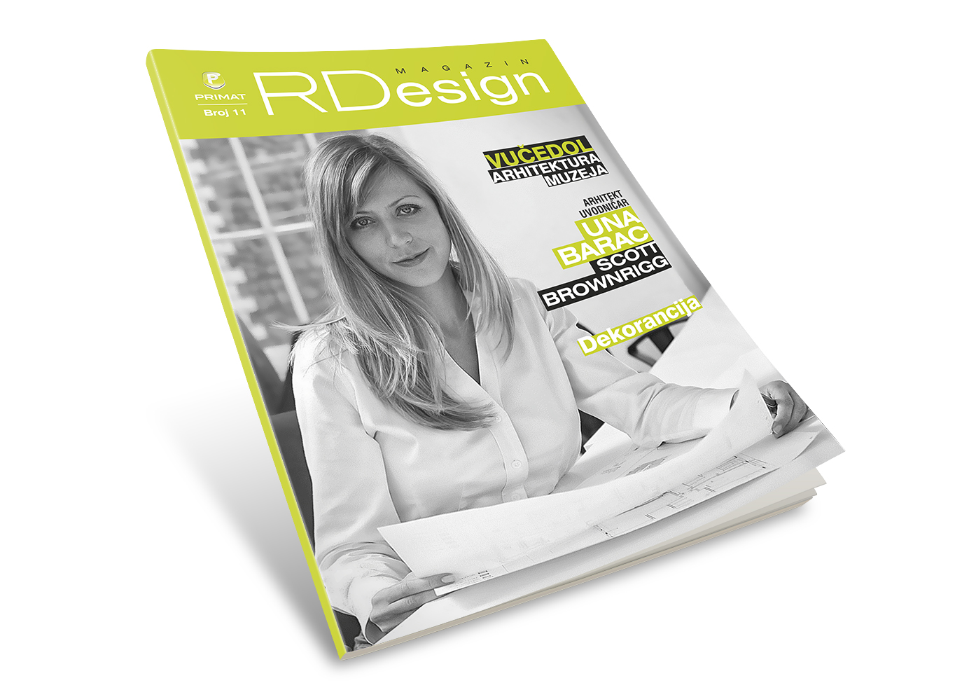 Dizajn korporativnog magazina RDizajn | PRIMAT RD | BERNARDIĆ STUDIO kreativna produkcija