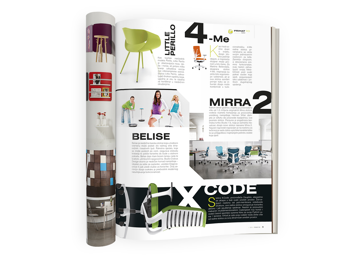 Dizajn korporativnog magazina RDizajn | PRIMAT RD | BERNARDIĆ STUDIO kreativna produkcija