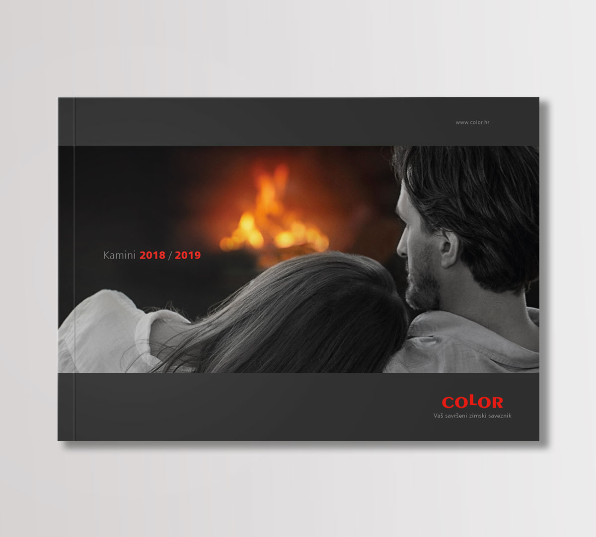 Dizajn Kataloga - Color kamini | Bernardić Studio | dizajn i oblikovanje kataloga
