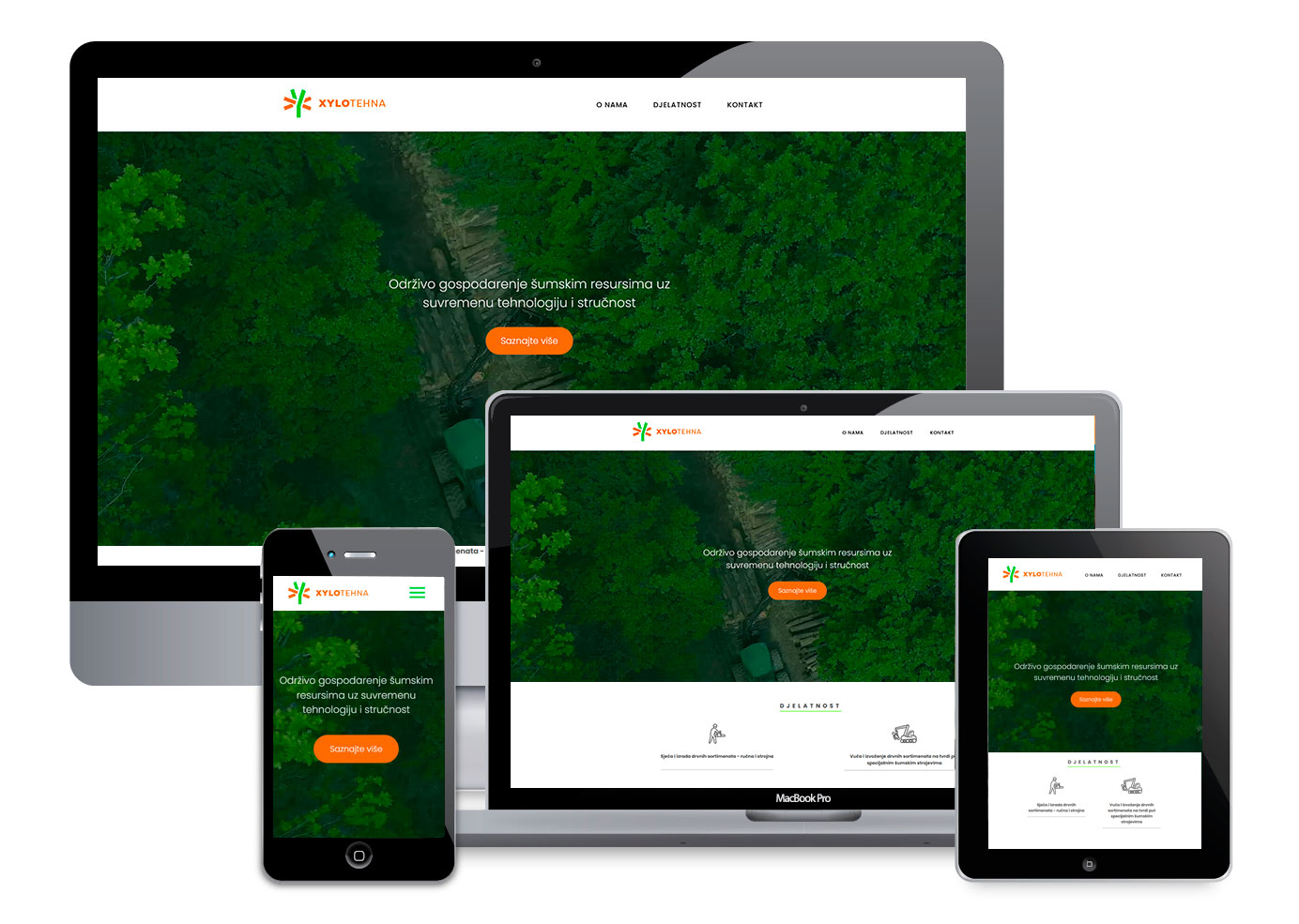 XYLOTEHNA | Dizajn i izrada web stranice BERNARDIĆ STUDIO